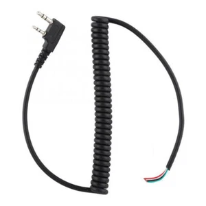 Robuste 2-polige Lautsprecher-Mikrofonkabel für Baofeng UV5R Kenwood TK-240 - Zdjęcie 1 z 5