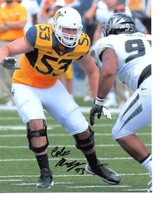 Colton McKivitz West Virginia signed autographed 8x10 football photo Mountaineer - Picture 1 of 1