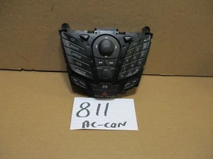 11 12 13 Ford Fiesta Used Radio Control Panel AE8T18K811 BB # 811-AC - Picture 1 of 5