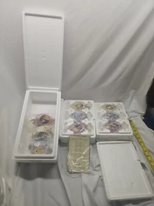 BRADFORD EDICIONES DISNEY PRINCESA RELIQUIA ADORNOS PORCELANA Set - Imagen 1 de 7