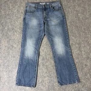 Wrangler Retro Relaxed Boot Jeans Men’s 34x32 Light Wash Boot Cut Denim - Picture 1 of 8