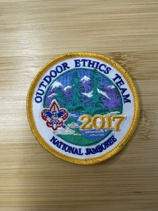 Parche del equipo de ética al aire libre National Jamboree 2017 - Imagen 1 de 2