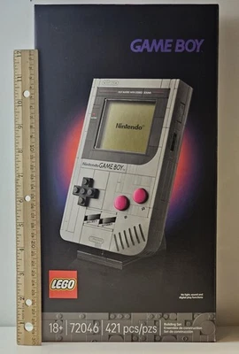 Lego Nintendo Game Boy 72046 Zelda Mario Build Set New Retro Sealed Gameboy Vtg  - Image 1 of 4