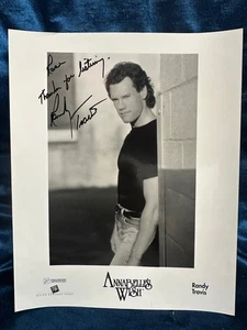 👀 Randy Travis, Country Music Legend Signed 8"x10" Autographed Photo 👀 - Picture 1 of 2