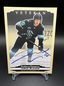 2022-23 Upper Deck Parkhurst Champions Auto Jared McCann #157 Autograph Kraken - Picture 1 of 2