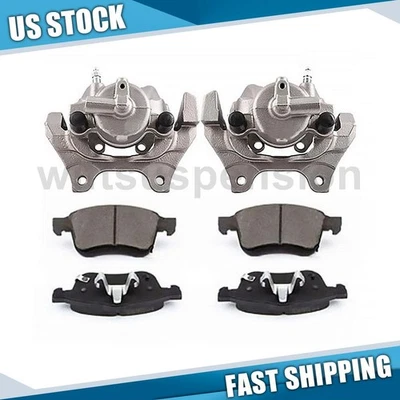 Pinzas de freno delanteras + pastillas de freno de cerámica para Ram ProMaster City 2,4 L 2015-2019 Foto 1 de 4