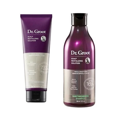 Dr. Groot Hair Thickening Shampoo 385ml Volumizing & Scalp Care Treatment New