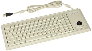 Cherry Slim Line G84-4420 Grey USB-Keyboard US-English (G84-4420LUBEU-0) - Picture 1 of 1