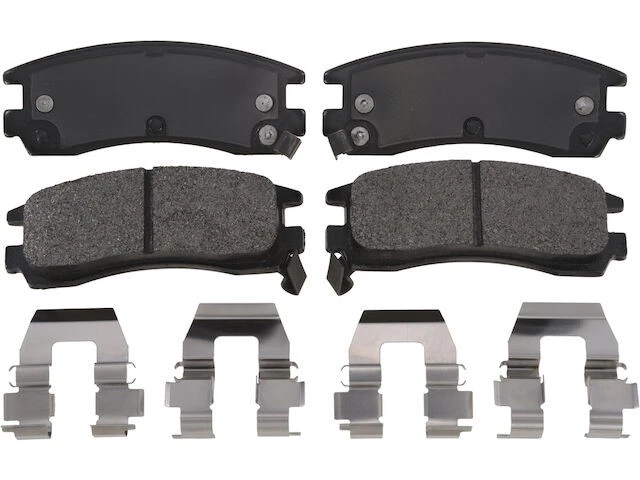 Rear Brake Pad Set For 2000-2005 Buick LeSabre 2001 2002 2003 2004 DG948JM - Image 1 of 1