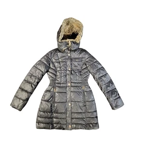 Laundry By Design Puffer Hotsell Hooded Full Zip Winter Coat Black Womens Size S - Picture 1 of 10