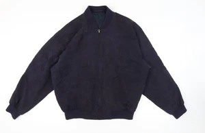 Marks & Spencer Men's Blue Bomber Jacket Size M - Picture 1 of 12