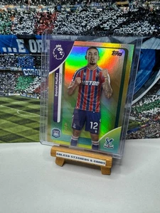 Topps Premier League 2026 Daniel Munoz Rainbow Foil Gold Parallel Card 43/50 - Picture 1 of 2