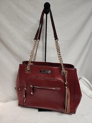 Andrew Marc New York Red Tote Bag 12” x 14”, GORGEOUS OVER THE SHOULDER  - Image 1 of 4