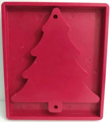 Sizzix Christmas Tree 38-0177 Red Cutting Die Cutter Large Originals Provo Craft - Image 1 of 3