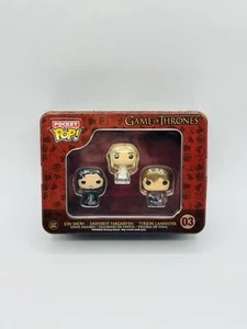 Funko Pop! Pocket Mini Game of Thrones Vinyl Figures Tin 3-Pack #03 Jon Snow - Bild 1 von 7