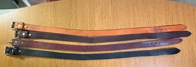 LOT OF 4 BELTS TANNER GOODS SIZE 34 - Image 1 of 3