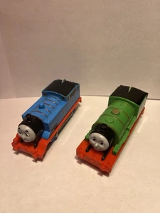 (READ) Thomas & Percy Trackmaster Motorized Engine 2013 Gullane Thomas WORKS - Picture 1 of 12
