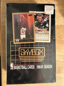 1990/91 Skybox Series 1 Basketball - Factory Sealed Wax Box - Picture 1 of 2