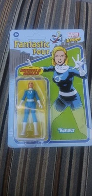 Marvel Legends Retro Coll Fantastic Four Mujer Invisible 3.75" NUEVO MOSC Foto 1 de 4
