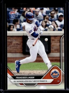 Carta Base 2025 Topps Now #245 Francisco Lindor (Quantità) - Foto 1 di 2