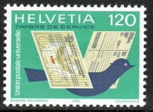 Szwajcaria UPU MiNr.: 14 ** niestemplowane - Zdjęcie 1 z 1