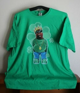 Camiseta ""GRANDE"" duende - Rodeada de tréboles, XXXL/3XL en verde - Imagen 1 de 5
