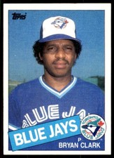 1985 Topps Bryan Clark Baseball Cards #489