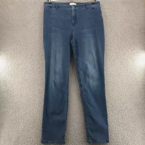 Jeans KanCan donna 24 blu curvy bottoni mosca skinny effetto invecchiato lavaggio medio denim - Foto 1 di 12