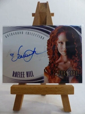 Farscape Season 4 Autograph Card Auto A22 Raelee Hill - Image 1 of 3