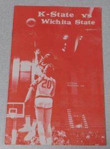 1970 Kansas State vs. Wichita State basketball program December 12th - Picture 1 of 3