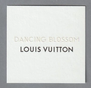 Carte publicitaire- advertising card - Dancing Blossom de Louis Vuitton - Picture 1 of 1