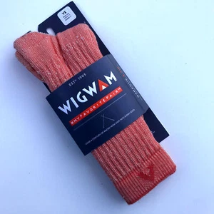Wigwam Socks Coral-Ray, Merino Wool, casual & hiking Sock - Size Youth Large - Picture 1 of 4