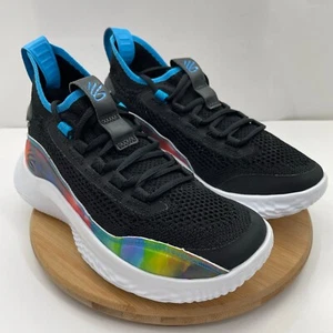 Under Armour Curry 8 PRNT GS Basketball Sneakers Shoes Youth 5 / Women 6.5 - Picture 1 of 13