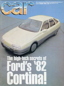 CAR magazine October 1981 Ford Sierra Mercedes SEC Ferrari 308 turbo Fiat Panda - Picture 1 of 2