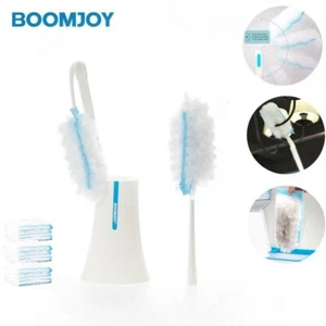 Microfibre Telescoping Disposable Duster Extended Handle Home Cleaning Tool - Picture 1 of 12