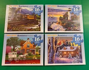 4 Teile 16 große Stck. Reminisce Tablett Puzzle für Geschicklichkeit & Gedächtnisverlust - Bild 1 von 9