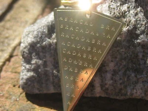 METAPHYSICAL ABRACADABRA AMULET OF MANIFESTION AND PHYSICAL ATTAINMENT - Picture 1 of 6