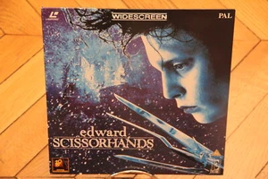 Edward Scissorhands 1990 Laserdisc LD UK Drama - Picture 1 of 1