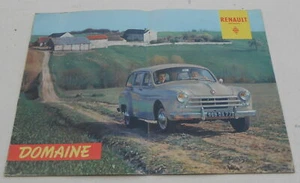Plaquette publicitaire de la Domaine Renault | Bon état - Picture 1 of 2