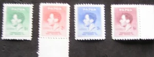 Papua Stamps, Coronation Of King George VI, set 4, 1937 - Picture 1 of 5