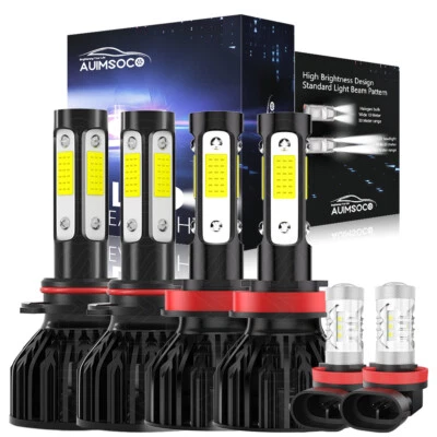 For Ford Ranger 2019 2020 2021 - 2022 LED Headlight High Low Beam + Fog Ligh - Image 1 of 4