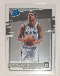 Rookie Devin Vassell San Antonio Spurs 2020-21 Panini Donruss Optic NBA Card 161 - Picture 1 of 2