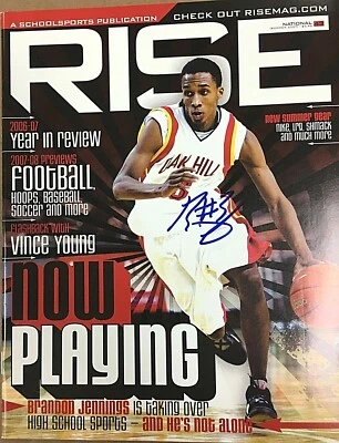 2007 Brandon Jennings Signed Magazine College Basketball  - Image 1 of 2