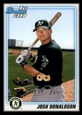 2010 Bowman Prospects Black #BP61 Josh Donaldson Athletics NM-MT 