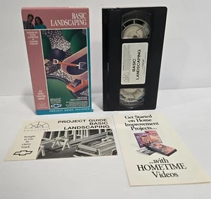 Basic Landscaping VHS Tape - Picture 1 of 2