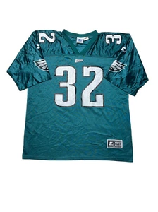 NWOTS VTG Ricky Watters #32 Philadelphia Eagles NFL STARTER Green Jersey SZ 52 - Picture 1 of 12
