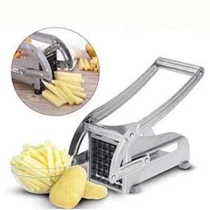 Taglierina Francese Acciaio Inox Patate Carota Cipolla Affettatrice Utensile Cucina - Foto 1 di 16