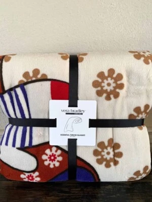 Vera Bradley Big Toasty Teddy Throw Blanket 80” X 50” NWT - Image 1 of 4