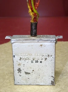 Western Electric Typ 246A Kondensator, 3,1 und 1,2 MFD, gut, 1933 - Bild 1 von 5