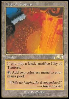 City of Traitors ~ Exodus [ NearMint ] [ Magic MTG ] - Image 1 of 4